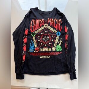 Magic: The Gathering X Wizard of the Barge Guilds of Magic Tee